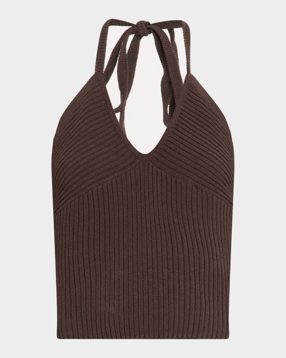 Tie Halter Sweat